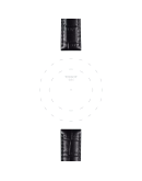 Tissot siyah deri kayış boynuz aralığı 15 mm 