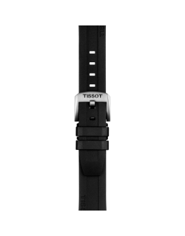 Tissot Official Black Rubber Strap 20 mm