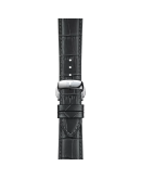 Tissot gri deri kayış boynuz aralığı 21 mm 
