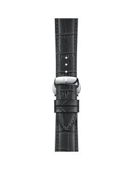 Tissot gri deri kayış boynuz aralığı 21 mm 