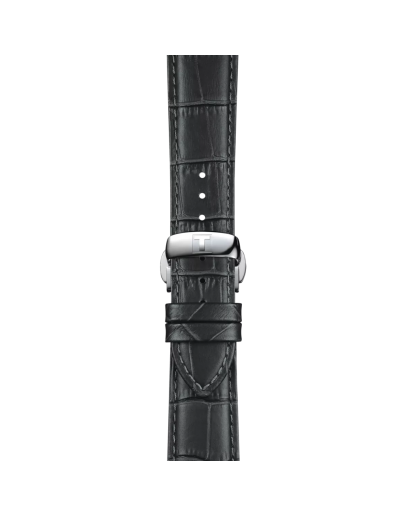 Tissot gri deri kayış boynuz aralığı 21 mm 
