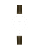 Tissot Official Green Leather Strap Lugs 15 mm