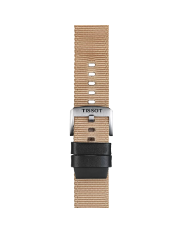 Tissot bej kumaş kayış boynuz aralığı 22 mm 