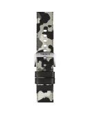 Tissot haki tekstil kayış boynuz aralığı 22 mm 
