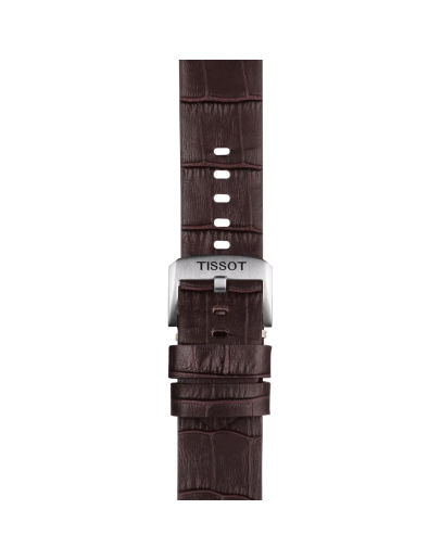 Tissot kahverengi deri kayış boynuz aralığı 22 mm 