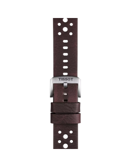 Tissot kahverengi deri kayış boynuz aralığı 22 mm  