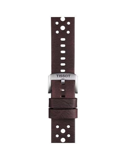 Tissot kahverengi deri kayış boynuz aralığı 22 mm  