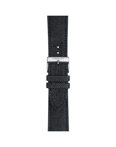 Tissot mavi tekstil kayış boynuz aralığı 22 mm 
