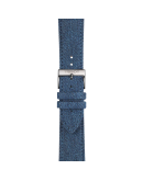 Tissot mavi tekstil kayış boynuz aralığı 22 mm 