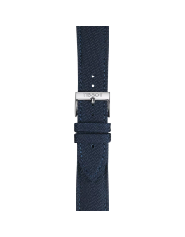 Tissot mavi tekstil kayış boynuz aralığı 22 mm  