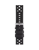 Tissot siyah deri kayış boynuz aralığı 22 mm 