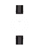 Tissot siyah kumaş kayış boynuz aralığı 20 mm 