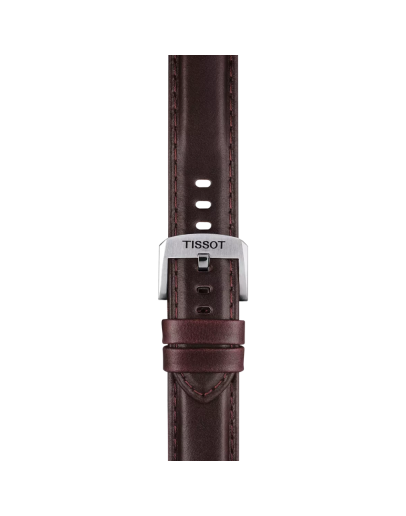 Tissot kahverengi deri kayış boynuz aralığı 20 mm 