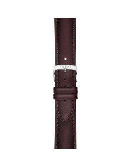 Tissot kahverengi deri kayış boynuz aralığı 20 mm 