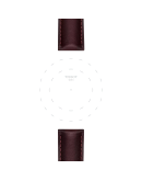 Tissot kahverengi deri kayış boynuz aralığı 20 mm 