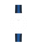 Tissot mavi deri kayış boynuz aralığı 20 mm 