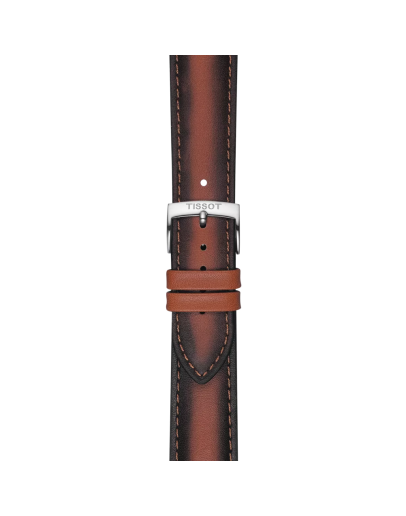 Tissot kahverengi deri kayış boynuz aralığı 20 mm 