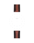 Tissot kahverengi deri kayış boynuz aralığı 20 mm 