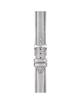 Tissot Official Grey Leather Strap Lugs 16 mm