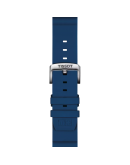 Tissot Official Blue Silicone Strap Lugs 22 mm