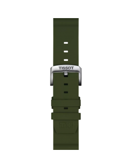 Tissot Official Khaki Silicone Strap Lugs 22 mm
