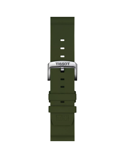 Tissot Official Khaki Silicone Strap Lugs 22 mm