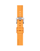 Tissot Official Orange Silicone Strap Lugs 18 mm