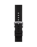 Tissot Siyah Kauçuk Kayış Boynuz Aralığı 22 mm