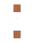 Tissot Kahverengi Deri Kayış Boynuz Aralığı 23 mm