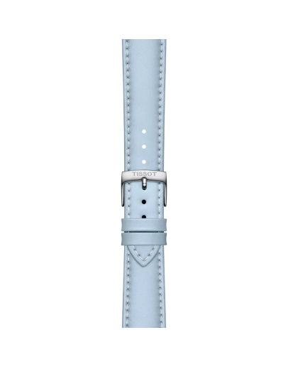 Tissot Official Blue Leather Strap Lugs 18 mm