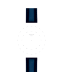 Tissot Official Blue Synthetic Strap Lugs 18mm