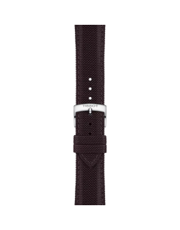 Tissot Official Brown Fabric Strap Lugs 21 mm