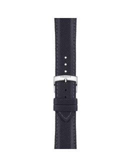 Tissot Official Anthracite Fabric Strap Lugs 21 mm