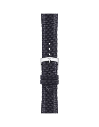 Tissot Official Anthracite Fabric Strap Lugs 21 mm