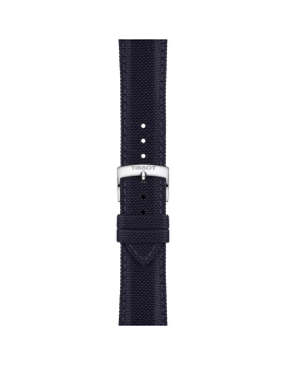 Tissot Official Blue Fabric Strap Lugs 21 mm