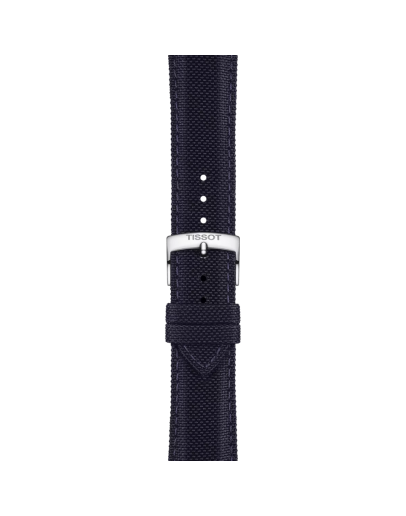 Tissot Official Blue Fabric Strap Lugs 21 mm