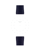 Tissot Official Blue Fabric Strap Lugs 21 mm