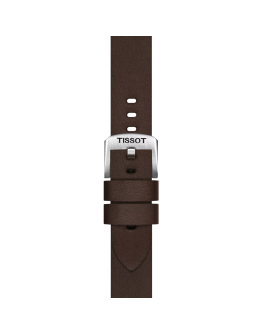 Tissot Kahverengi Sentetik Kayış Boynuz Aralığı 18 mm