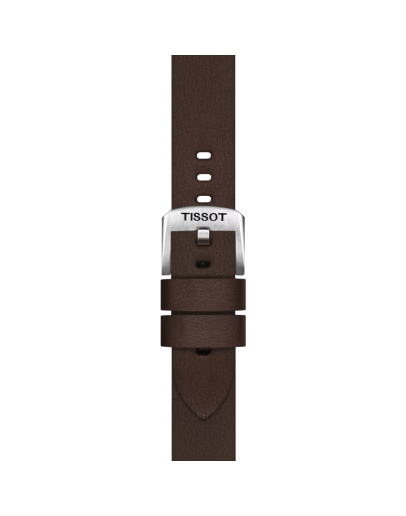 Tissot Kahverengi Sentetik Kayış Boynuz Aralığı 18 mm