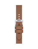 Tissot Kahverengi Sentetik Kayış Boynuz Aralığı 18 mm
