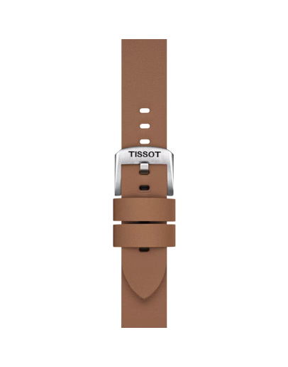 Tissot Kahverengi Sentetik Kayış Boynuz Aralığı 18 mm