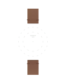 Tissot Kahverengi Sentetik Kayış Boynuz Aralığı 18 mm