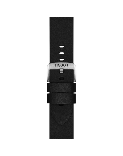 Tissot Siyah Sentetik Kayış Boynuz Aralığı 22 mm