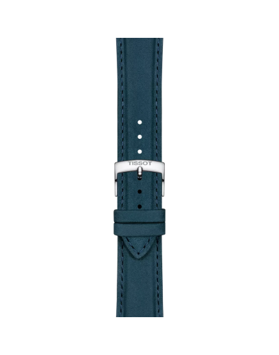 Tissot Official Blue Leather Strap Lugs 21 mm