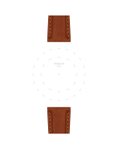 Tissot Official Camel Leather Strap Lugs 21 mm
