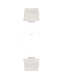 Tissot Official White PRX 40mm Rubber Strap