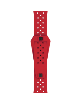 Tissot Official Red Sideral Rubber Strap