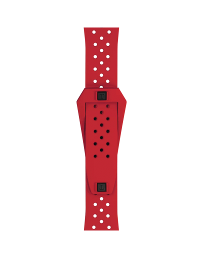 Tissot Official Red Sideral Rubber Strap