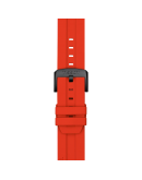 Tissot Official Red Silicone Strap Lugs 22 mm