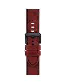 Tissot Official Burgundy Leather Strap 22 mm